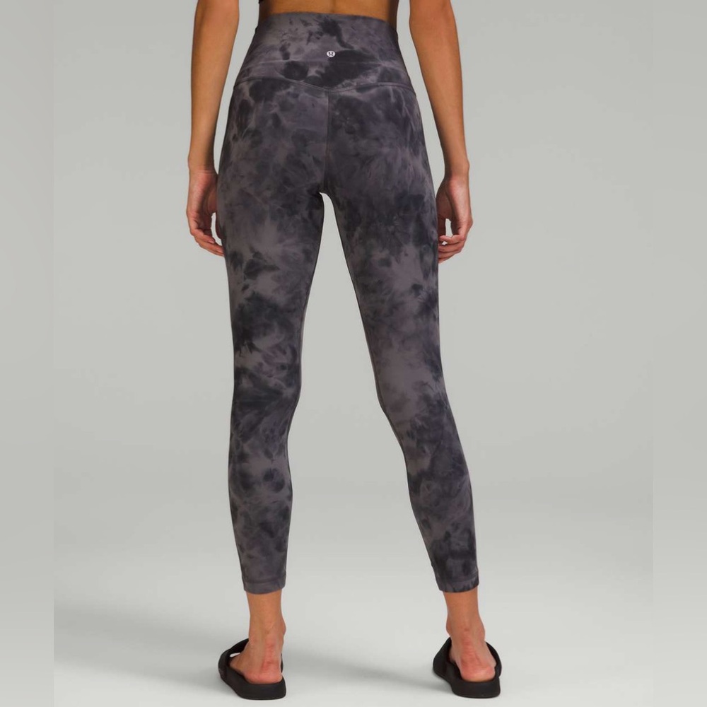 Lululemon Align High-Rise Pant 25" Diamond Dye Pitch Grey Graphite Grey
